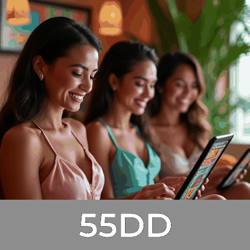 55DD: Slots-Grandes Jackpots, Jogos de Mesa-Variedade, Dealer ao Vivo-Imersão